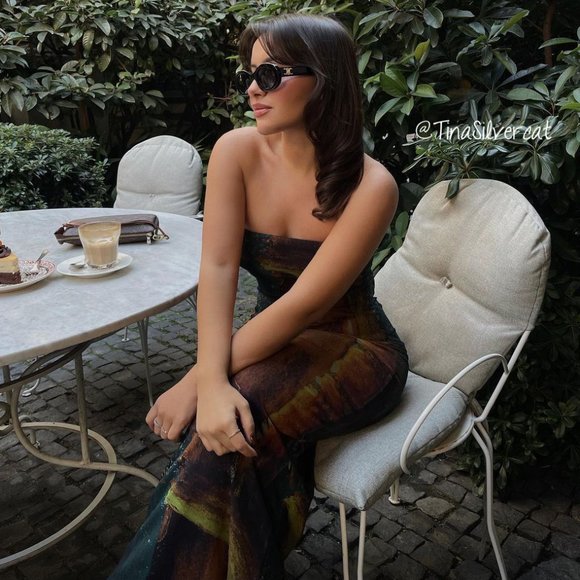 BLOGGER'S FAVE! Zara Strapless Tulle Dress NWT - Picture 11 of 17